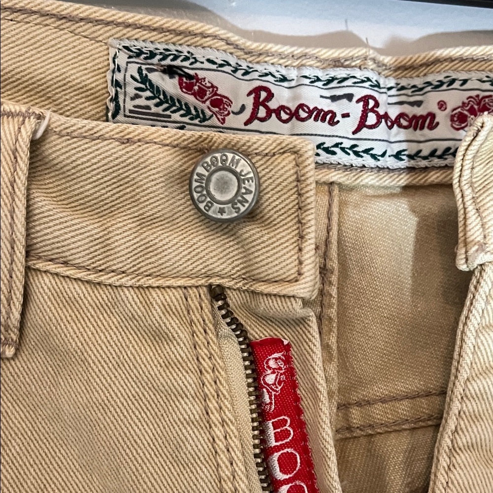 Boom Boom Jeans High Rise Tan Women's Jeans - Picture 4 of 10